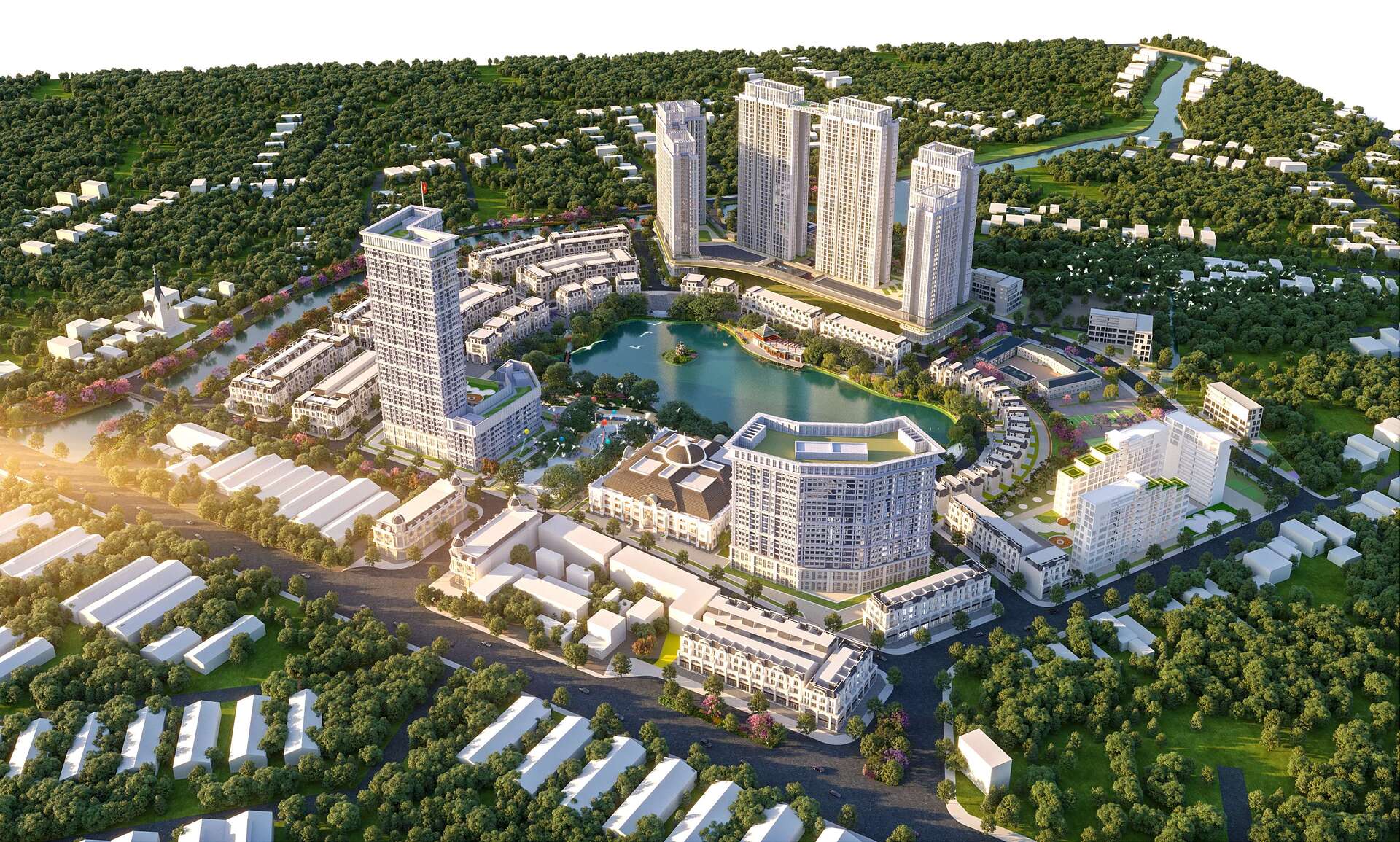 tổng quan khu đô thị hồ gươm xanh